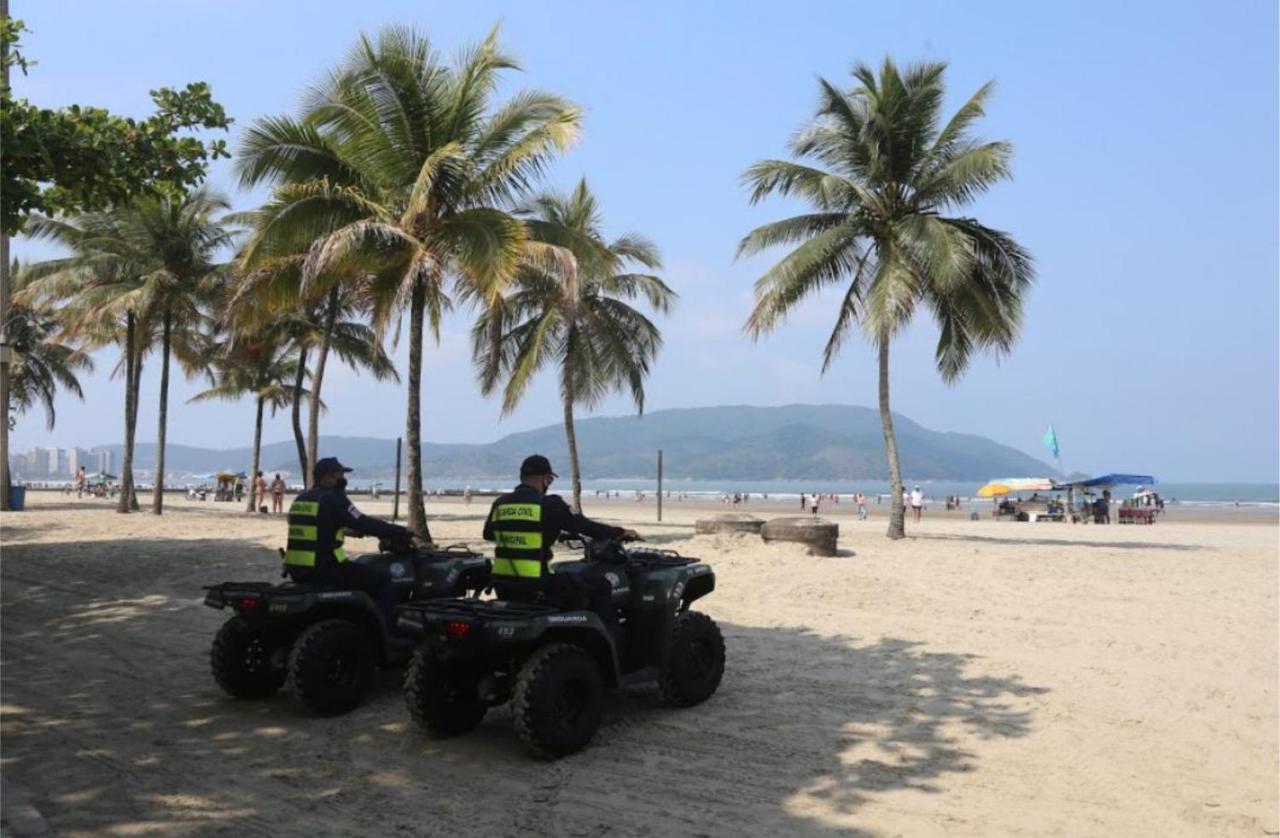 Quadra Praia 70 M Do Mar Santos  Extérieur photo
